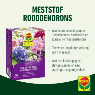 Compo Rodo, hortensia en azalea mest | Compo | 2 kg (Hersluitbaar) 1557112017 2561102017 K170115107 - 2