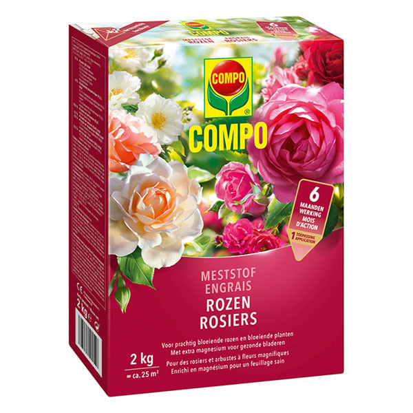 Compo Rozen mest | Compo | 2 kg (Hersluitbaar) 1586212017 2561002017 K170116275 - 1