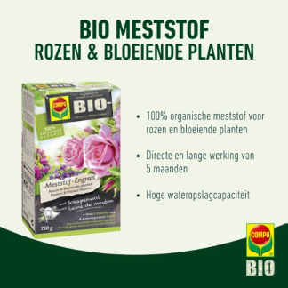 Compo Rozen mest | Compo | 750 gram (Organisch, Hersluitbaar) 2029102017 K170116088 - 2