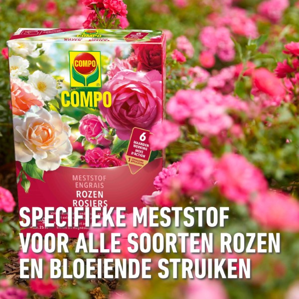 Compo Rozen mest | Compo | 850 gram (Hersluitbaar) 2536112017 2560402017 K170116273 - 3