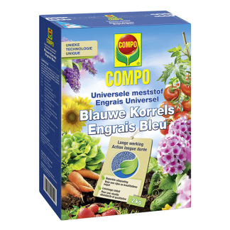 Compo Tuinmest | Compo | 2 kg (Blauwe korrel, Universeel) 1318202017 K170115949