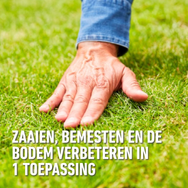 Compo Verticuteermix | Compo | 150 m² (Graszaad herstel, Meststof, Bodemverbeteraar, 4 kg) 2030702017 K170115780 - 6
