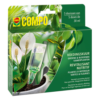 Compo Voedingskuur voor kamerplanten | Compo | 150 ml (5 x 30 ml) 2030322017 K170115788
