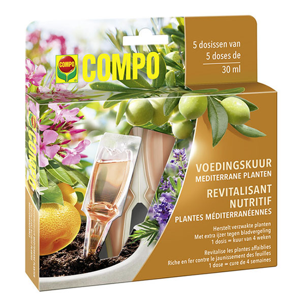 Compo Voedingskuur voor mediterrane planten | Compo | 150 ml (5x 30 ml) 2615402017 K170115957 - 1