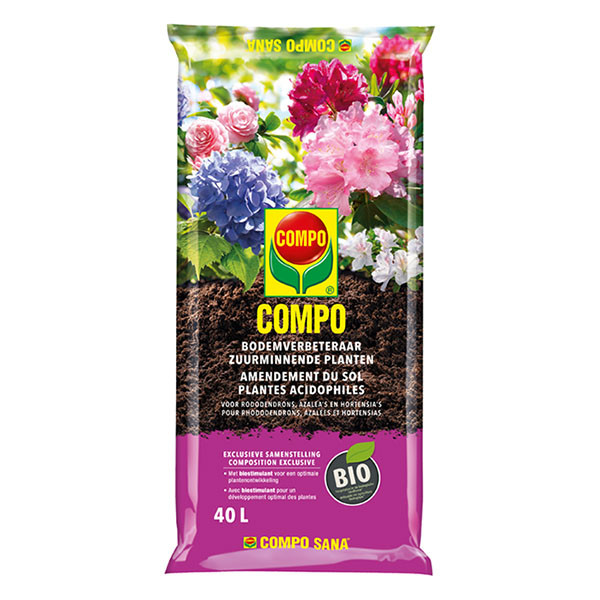 Compo Zuurminnende planten bodemverbeteraar | Compo | 40 liter (Bio-label, Organisch) 2633204017 K170115776 - 1