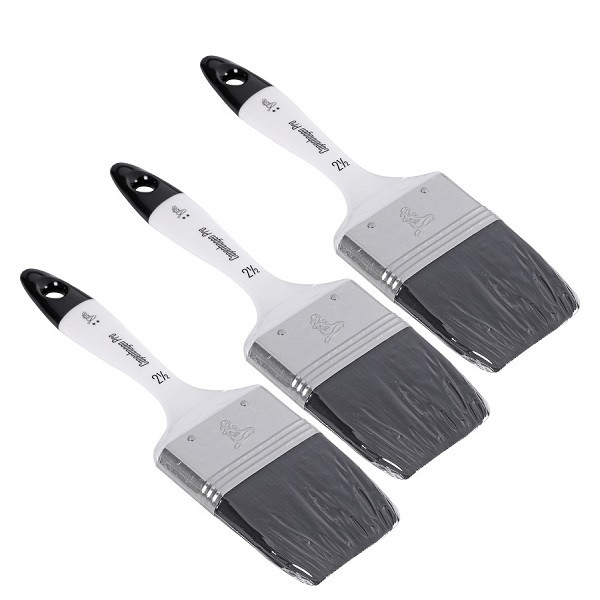 Copenhagen Pro Platte kwast | Copenhagen Pro | 3 stuks | Maat 2½ inch (Kunststof steel, Synthetisch)  V180107107 - 1