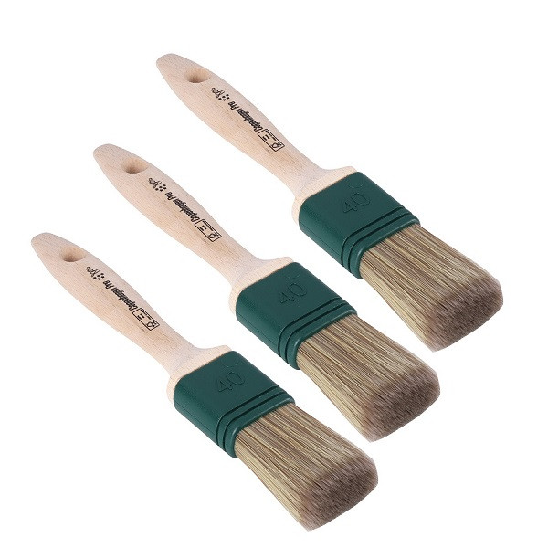 Copenhagen Pro Platte kwast | Copenhagen Pro | 3 stuks | Maat 2 inch (Houten steel, Synthetisch)  V180107110 - 1