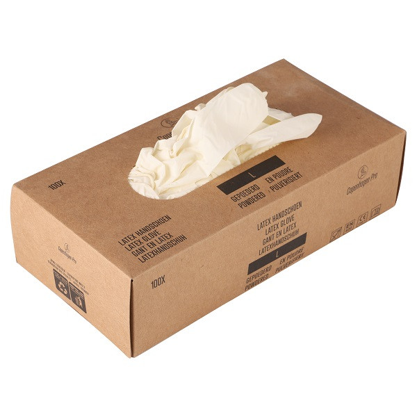 Copenhagen Pro Schildershandschoenen | Copenhagen Pro | 100 stuks |  Maat L (Wegwerp, Latex) 23.442.03 K180107178 - 1