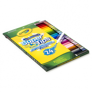 Crayola Stiften | Crayola | 24 stuks (Waterbasis, Superpunt) 2000230 K071000012 - 