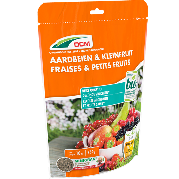 DCM Aardbeien en kleinfruit mest | DCM | 1.5 kg (20 m², Organisch, Bio-label) 1003427 K170505062 - 1