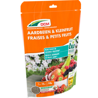 DCM Aardbeien en kleinfruit mest | DCM | 1.5 kg (20 m², Organisch, Bio-label) 1003427 K170505062 - 1