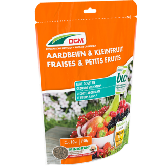 DCM Aardbeien en kleinfruit mest | DCM | 20 m² (Organisch, 1.5 kg, Bio-label) 1003427 K170505062 - 