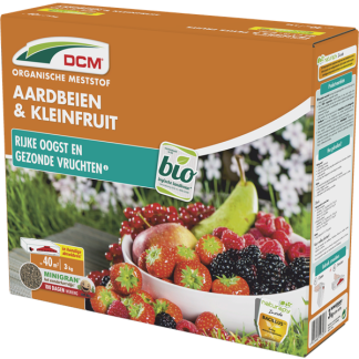 DCM Aardbeien en kleinfruit mest | DCM | 3 kg (40 m², Organisch, Bio-label) 1003442 K170505063 - 3