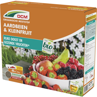 DCM Aardbeien en kleinfruit mest | DCM | 40 m² (Organisch, 3 kg, Bio-label) 1003442 K170505063 - 