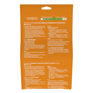 DCM Aardbeien en kleinfruit mest | DCM | 650 gram (8 m², Organisch, Bio-label) 1007575 K170115928 - 7