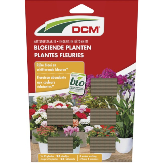 DCM Bloeiende planten mest | DCM | 25 stuks (Staafjes, Bio-label) 1002833 K170505106 - 