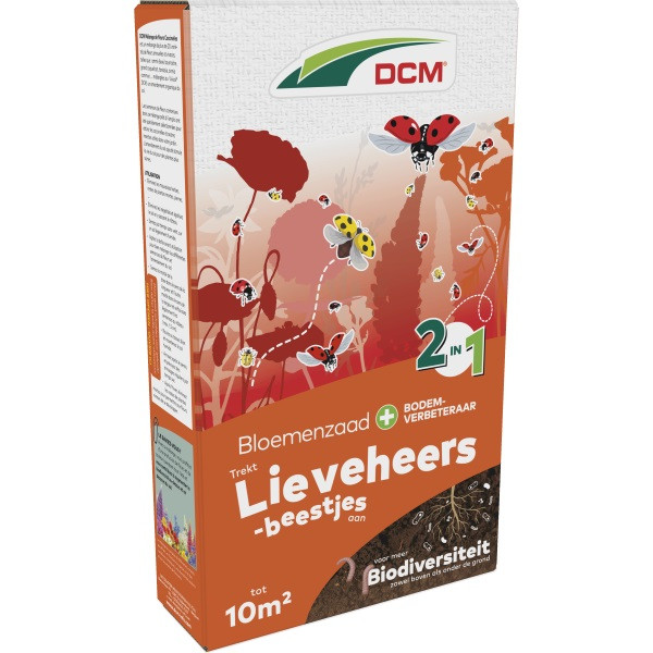 DCM Bloemenmengsel | DCM | Lieveheersbeestjes (10 m², 20+ soorten, Met organische bodemverbeteraar) 1005450 K170505210 - 1