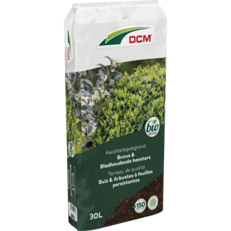 DCM Buxus potgrond | DCM | 30 liter (Ook voor Heesters, Bio-label) 1004501 K170505119 - 