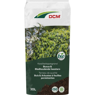 DCM Buxus potgrond | DCM | 30 liter (Ook voor Heesters, Bio-label) 1004501 K170505119 - 