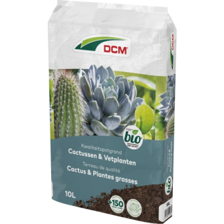 DCM Cactussen en vetplanten potgrond | DCM | 10 L (Bio-label) 1004479 K170505121 - 