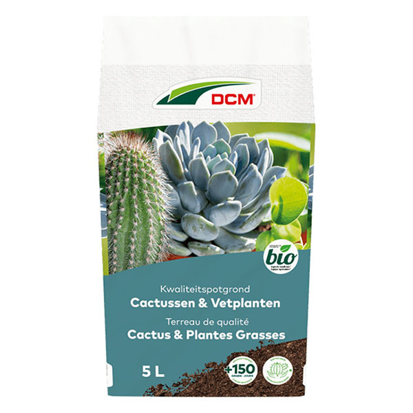DCM Cactussen en vetplanten potgrond | DCM | 5 liter (Bio-label) 1007577 K170115937 - 3