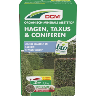DCM Coniferen, taxus en hagen mest | DCM | 1.5 kg (30 m², Bio-label) 1003790 K170505077 - 