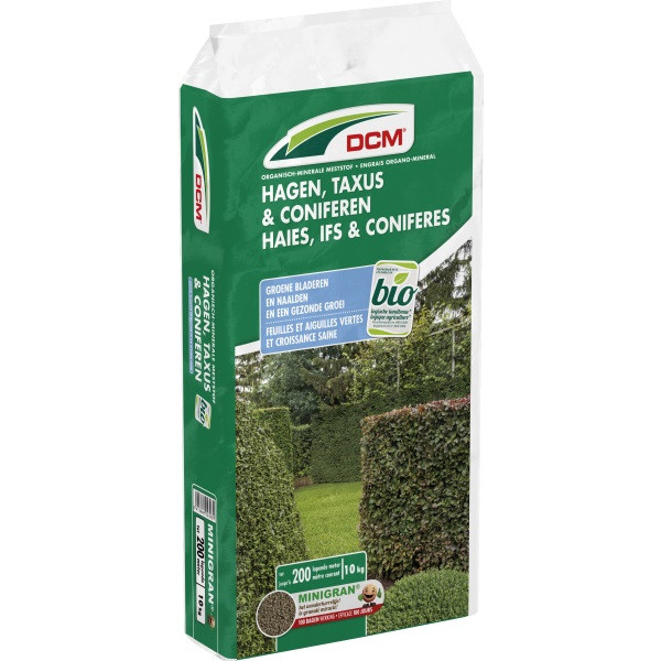 DCM Coniferen, taxus en hagen mest | DCM | 200 m² (10 kg, Bio-label) 1000120 K170505078 - 1