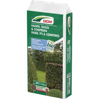 DCM Coniferen, taxus en hagen mest | DCM | 200 m² (10 kg, Bio-label) 1000120 K170505078 - 3