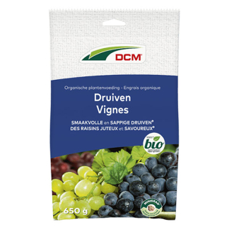 DCM Druiven mest | DCM | 650 gram (8 m², Bio-label) 1007536 K170115929 - 3