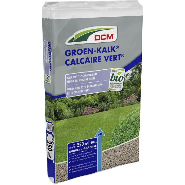 DCM Gazon kalk | DCM | 250 m² (Magnesiumkalk, 20 kg) 1000370 K170505056 - 1