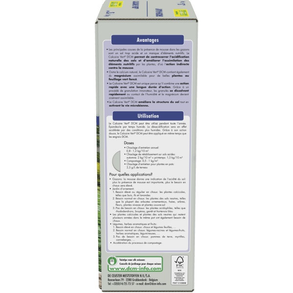 DCM Gazonkalk | DCM | 25 m² (Magnesiumkalk, 2 kg) 1003440 K170115713 - 4