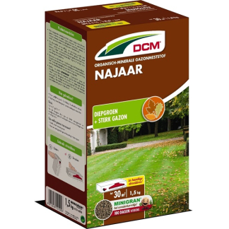 DCM Gazonmest | DCM | 30 m² (Najaar, 1.5 kg, MINIGRAN®) 1003043 K170116028 - 1