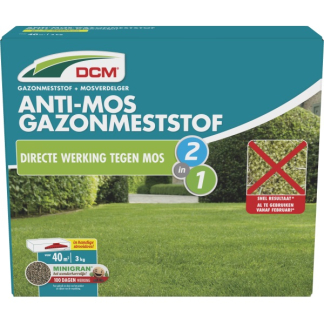 DCM Gazonmest | DCM | 40 m² (2-in-1, Anti-mos, 3 kg) 1004584 K170505071 - 