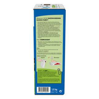 DCM Gazonmest | DCM | Pure | 1.5 kg (20 m²) 1007654 K170115902 - 4