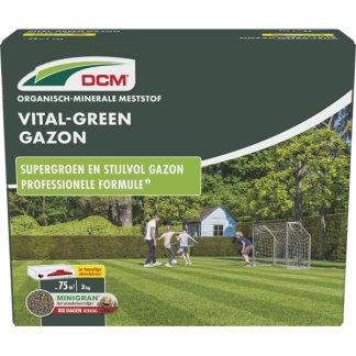 DCM Gazonmest Vital-Green | DCM | 75 m² (3 kg, MINIGRAN®) 1003540 K170505376 - 2