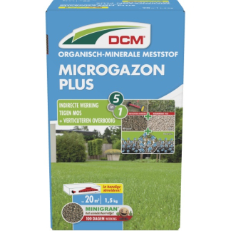 DCM Gazonmest met kalk | DCM | 1.5 kg (20 m², 5-in-1, Anti-mos) 1003041 K170505086 - 2