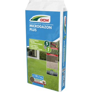 DCM Gazonmest met kalk | DCM | 125 m² (5-in-1, Anti-mos, 10 kg) 1002792 K170505088 - 