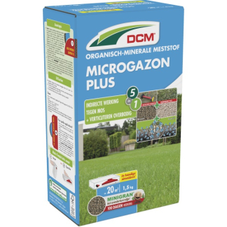 DCM Gazonmest met kalk | DCM | 20 m² (5-in-1, Anti-mos, 1.5 kg) 1003041 K170505086 - 