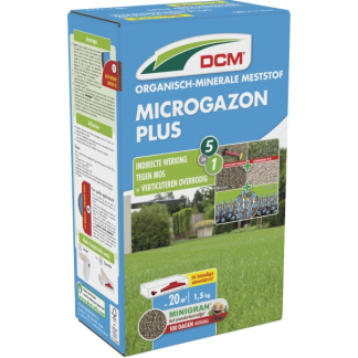DCM Gazonmest met kalk | DCM | 20 m² (5-in-1, Anti-mos, 1.5 kg) 1003041 K170505086
