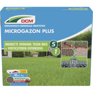 DCM Gazonmest met kalk | DCM | 40 m² (5-in-1, Anti-mos, 3 kg) 1003040 K170505087 - 