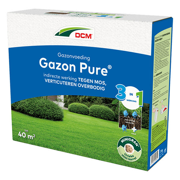 DCM Gazonvoeding | DCM | Pure | 3 kg (40 m²) 1007655 K170115903 - 2
