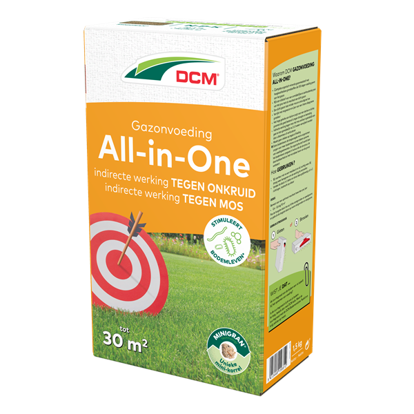 DCM Gazonvoeding all-in-one | DCM | 30 m² (1.5 kg, MINIGRAN®, Anti onkruid & mos) 1005845 K170505356 - 3
