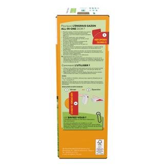 DCM Gazonvoeding all-in-one | DCM | 30 m² (1.5 kg, MINIGRAN®, Anti onkruid & mos) 1005845 K170505356 - 4