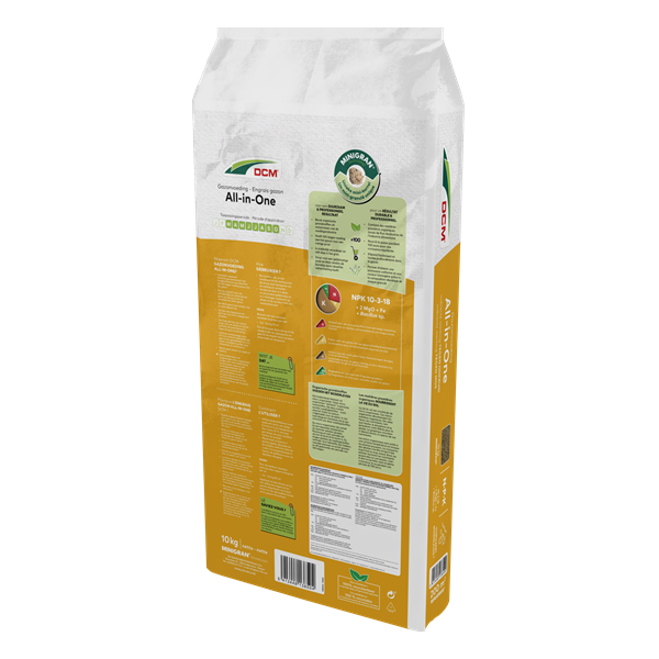 DCM Gazonvoeding all-in-one | DCM | MINIGRAN® | 200 m² (10 kg, Anti onkruid & mos) 1005959 K170505358 - 3