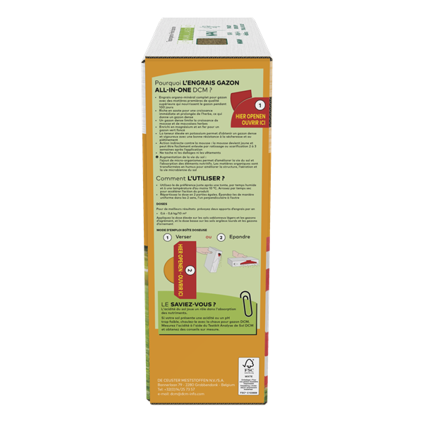 DCM Gazonvoeding all-in-one | DCM | MINIGRAN® | 60 m² (3 kg, Anti onkruid & mos) 1005960 K170505357 - 3