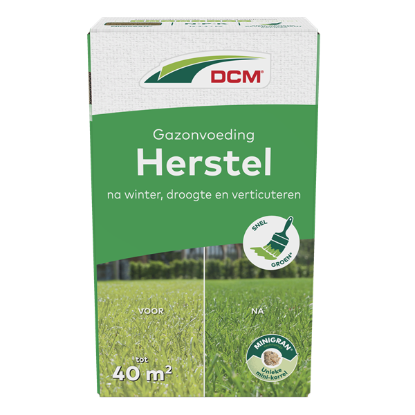 DCM Gazonvoeding herstel | DCM | 40 m² (1.5 kg, MINIGRAN®) 1005875 K170505363 - 2