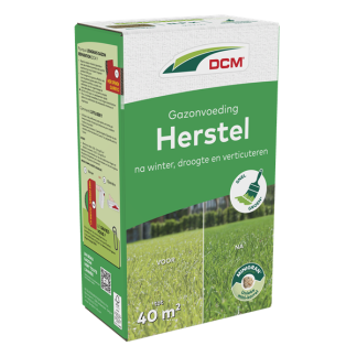 DCM Gazonvoeding herstel | DCM | 40 m² (1.5 kg, MINIGRAN®) 1005875 K170505363
