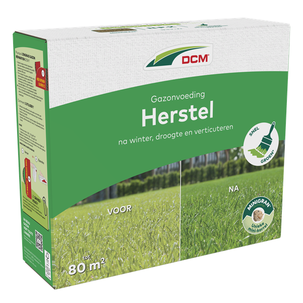 DCM Gazonvoeding herstel | DCM | 80 m² (3 kg, MINIGRAN®) 1005874 K170505364 - 1