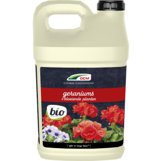 DCM Geranium en bloeiende planten voeding | DCM | 5 liter (Vloeibaar, Bio-label) 1004266 K170505159 - 