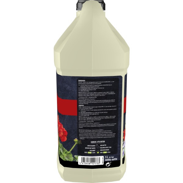 DCM Geranium en bloeiende planten voeding | DCM | 5 liter (Vloeibaar, Bio-label) 1004266 K170505159 - 4